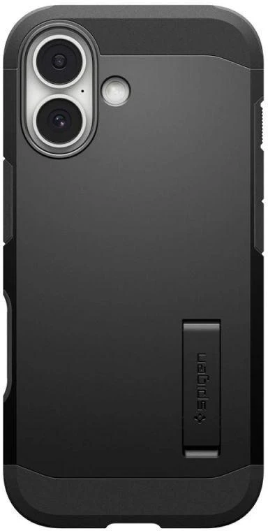 Spigen Tough Armor „T“ MagSafe dėklas skirtas iPhone 17 – juodos spalvos