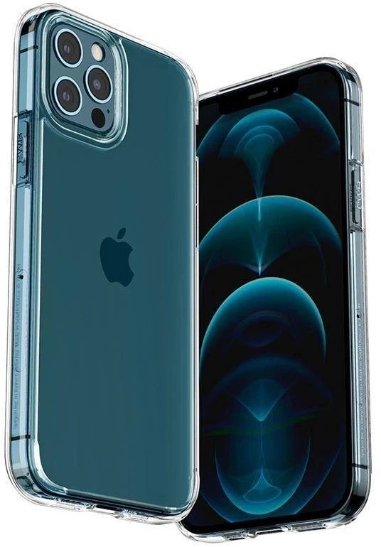 Spigen Ultra Hybrid dėklas skirtas Apple iPhone 12 Pro, spalva - Crystal Clear