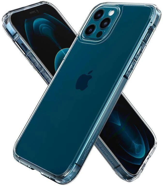 Spigen Ultra Hybrid dėklas skirtas Apple iPhone 12 Pro, spalva - Crystal Clear