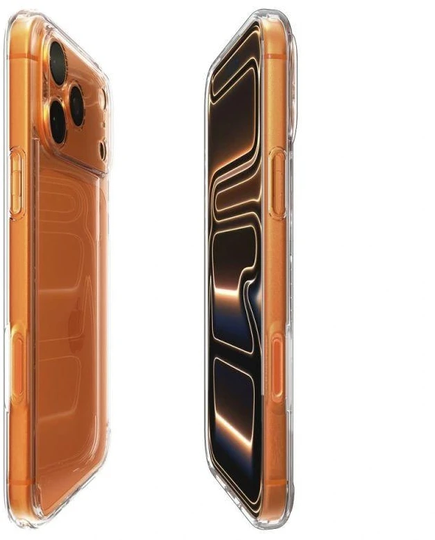 Dėklas „Spigen Ultra Hybrid“, krištolo skaidrumo – „iPhone 17 Pro Max“