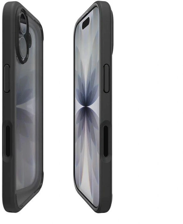Dėklas Spigen Ultra Hybrid, matte juodas - iPhone 17