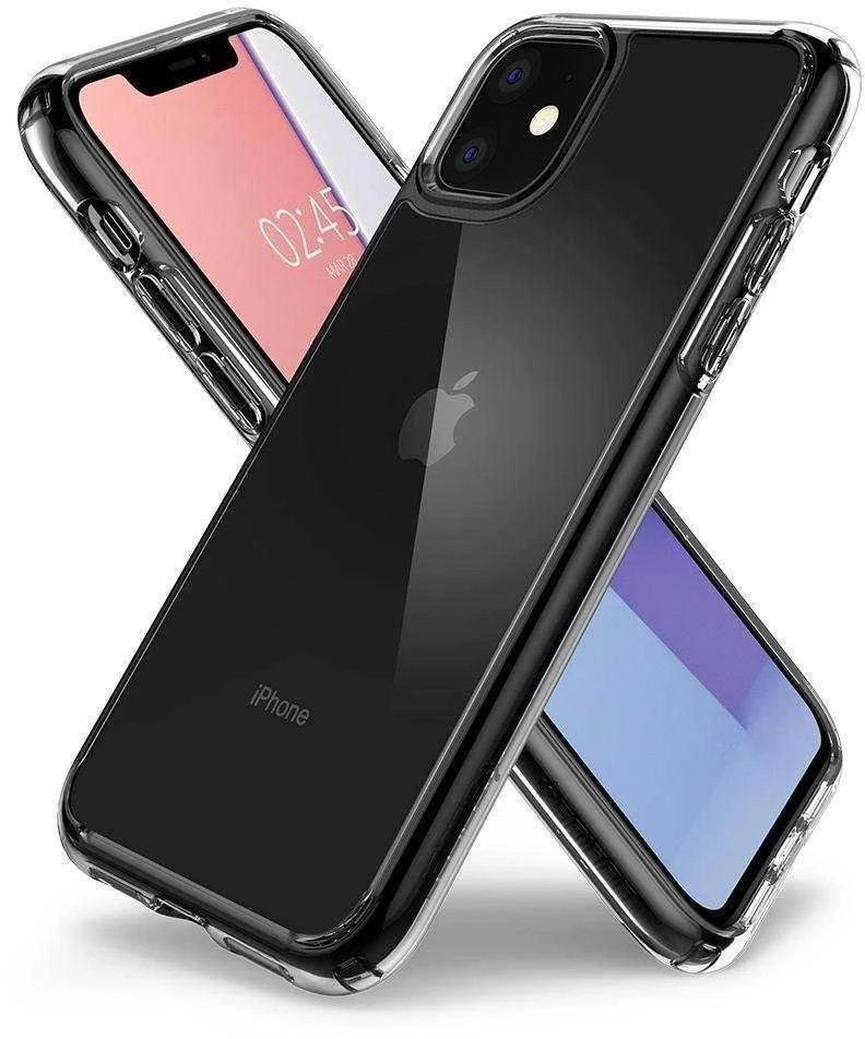 Spigen Ultra Hybrid dėklas skirtas Apple iPhone 11, spalva - Crystal Clear