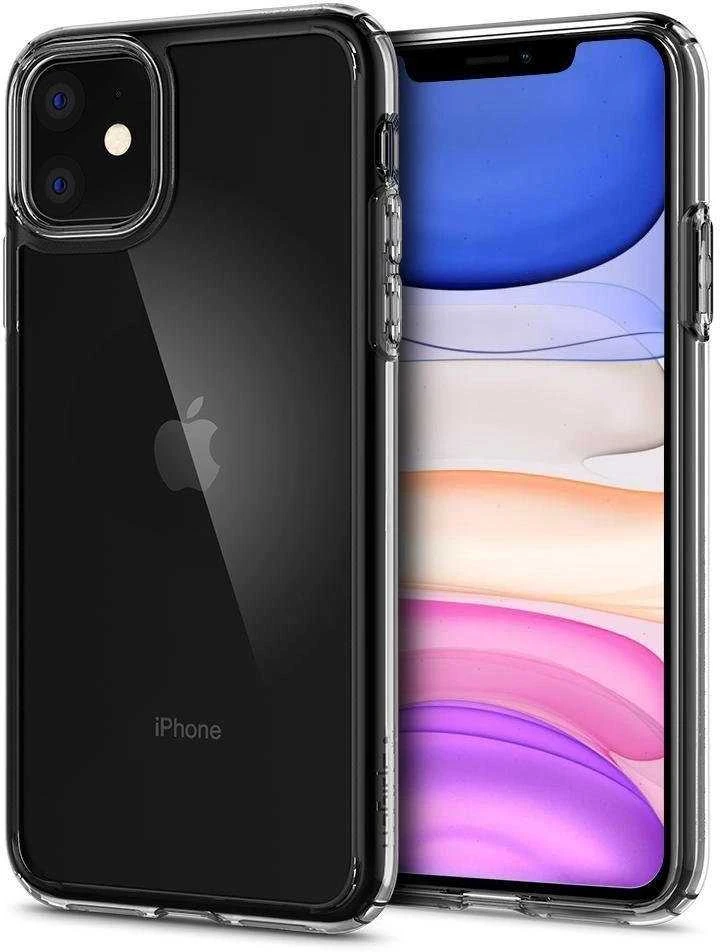 Spigen Ultra Hybrid dėklas skirtas Apple iPhone 11, spalva - Crystal Clear