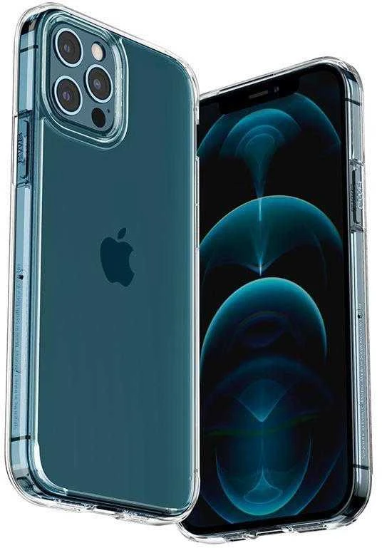 Spigen Ultra Hybrid dėklas skirtas Apple iPhone 12 Pro, spalva - Crystal Clear