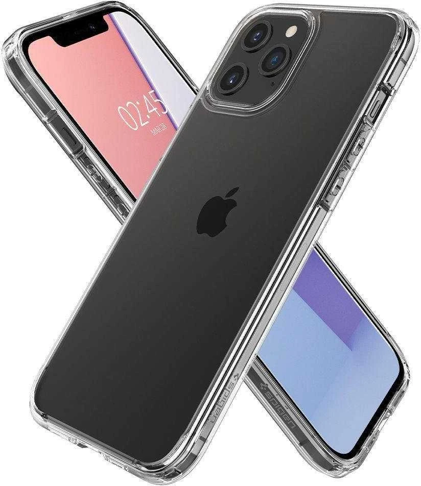 Spigen Ultra Hybrid dėklas skirtas Apple iPhone 12 Pro, spalva - Crystal Clear