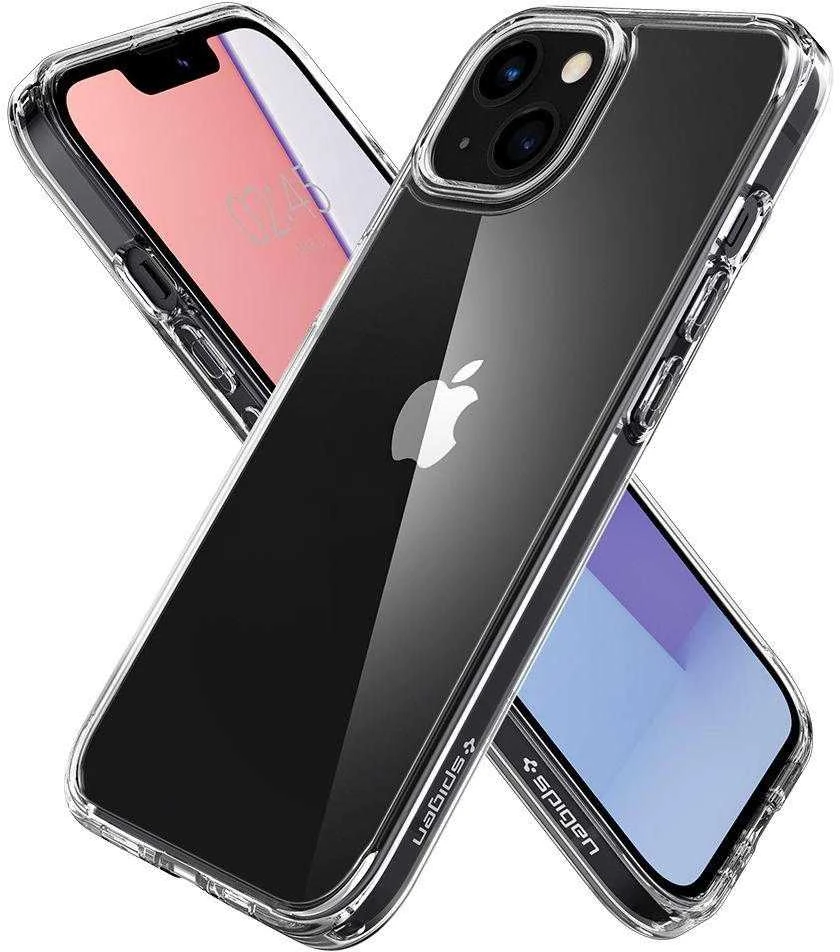 Spigen Ultra Hybrid dėklas skirtas Apple iPhone 13, spalva - Crystal Clear