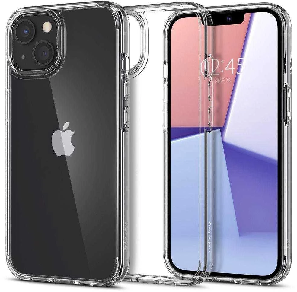 Spigen Ultra Hybrid dėklas skirtas Apple iPhone 13, spalva - Crystal Clear