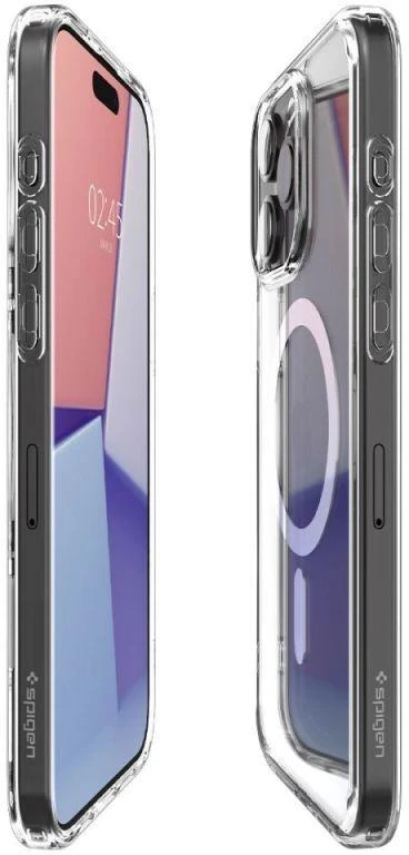 Ausinės Spigen Ultra Hybrid Mag dėklas su MagSafe, skirtas iPhone 15 Pro - Baltas
