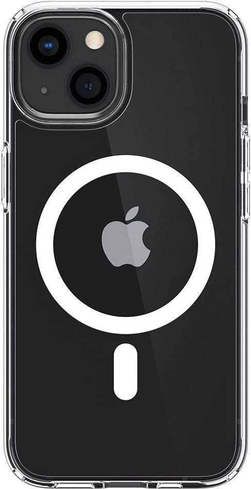 Spigen Ultra Hybrid (MagFit) dėklas skirtas Apple iPhone 13 Mini, spalva - Balta