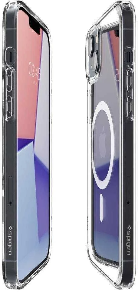 Spigen Ultra Hybrid (MagFit) dėklas skirtas Apple iPhone 14, spalva - Balta