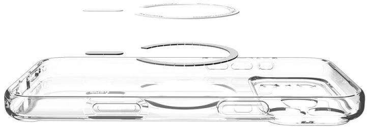Spigen Ultra Hybrid MagSafe dėklas iPhone 17 Pro Max - Skaidrus auksas