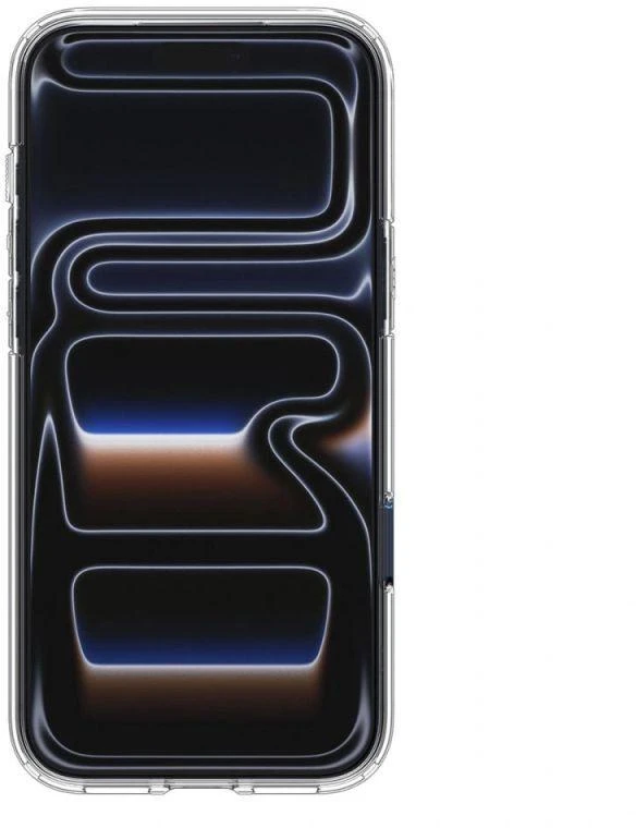 Spigen Ultra Hybrid MagSafe dėklas skirtas Apple iPhone 17 Pro – skaidrus pilkos spalvos