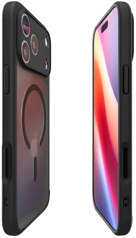 Spigen Ultra Hybrid MagSafe dėklas, skirtas iPhone 17 Pro Max - Juodas