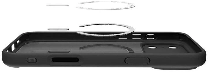 Spigen Ultra Hybrid MagSafe dėklas, skirtas iPhone 17 Pro Max - Juodas