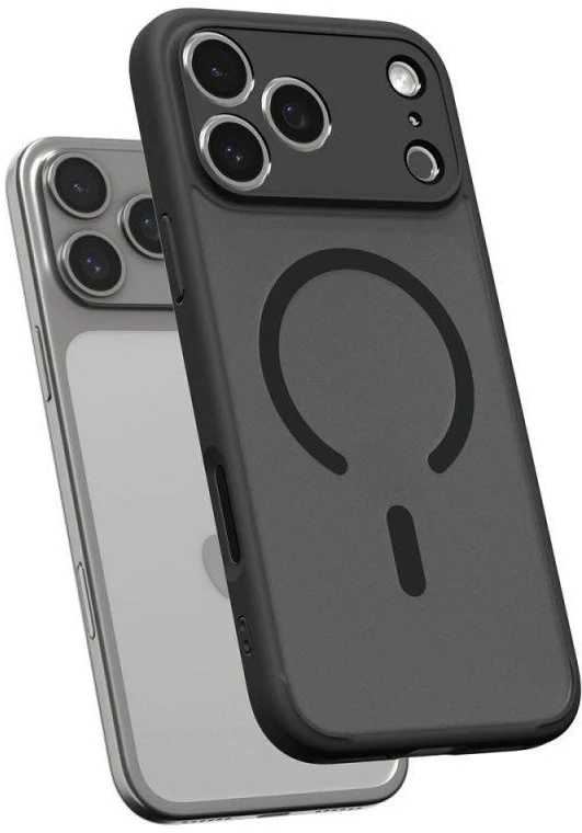 Spigen Ultra Hybrid MagSafe dėklas, skirtas iPhone 17 Pro Max - Juodas