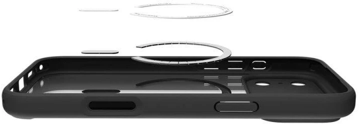 Spigen Ultra Hybrid MagSafe dėklas, skirtas iPhone 17 Pro Max - Juodas