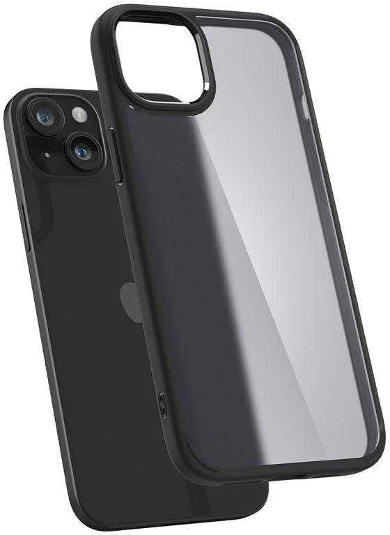 Spigen Ultra Hybrid Matte dėklas skirtas Apple iPhone 15 Plus, spalva - Frost Black