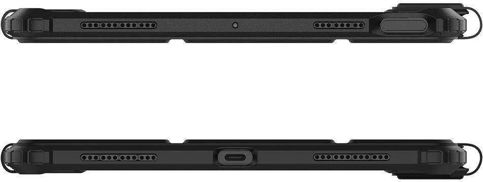 Spigen Ultra Hybrid Pro Apple iPad Air 4 2020 / 5 2022 / 11” 2024 – dėklas planšetiniam kompiuteriui juodos spalvos