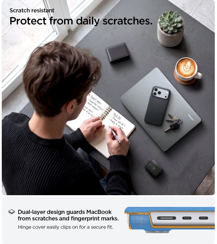 SPIGEN URBAN FIT MACBOOK PRO 14 M1-M5 / M5 PRO / M5 PRO MAX 2021-2026 PILKAS (HEATHER Pilkas)