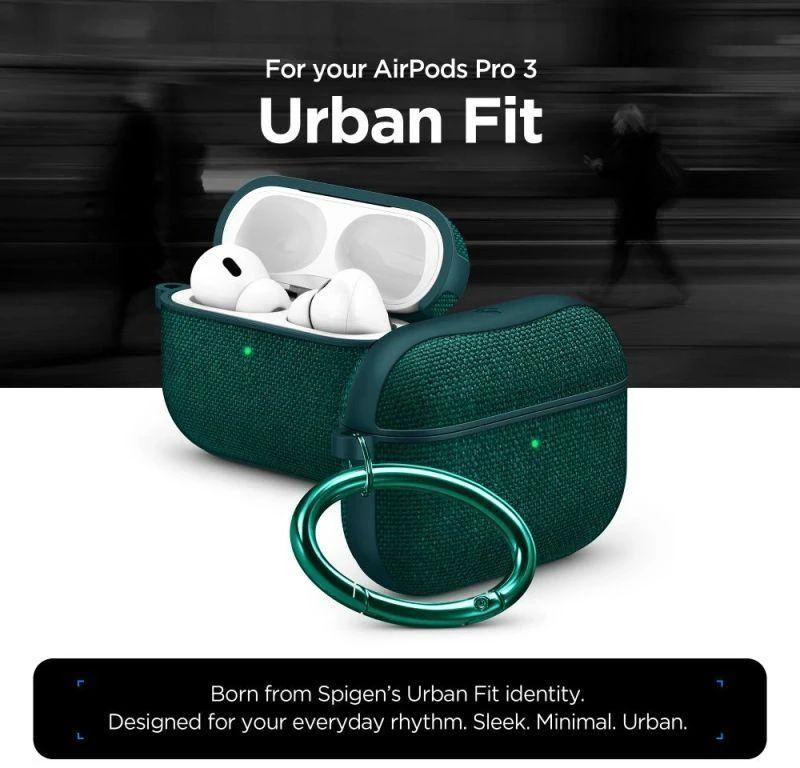 Spigen Urban Fit dėklas skirtas AirPods 3 - Žalias