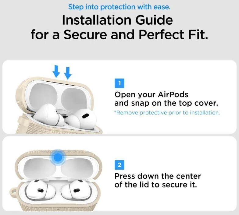 Spigen Urban Fit dėklas skirtas AirPods 3 - Žalias