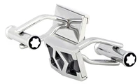 Spinki do mankietów Montblanc MB114766 — juoda
