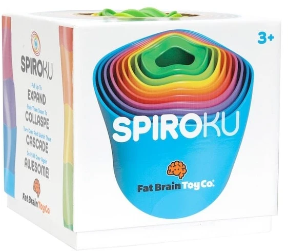 Fat Brain Toys SpiroKu statymo cilindrai