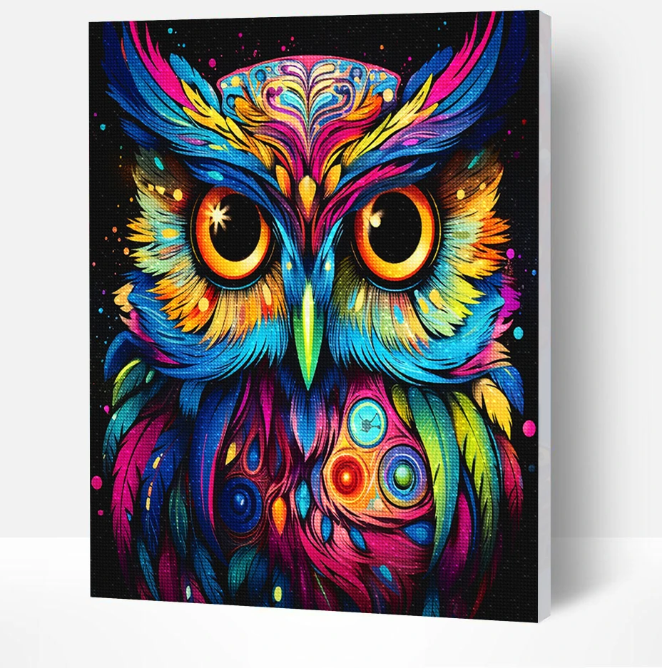 Splat Planet deimantinė dėlionė PELĖDA 30x40 cm