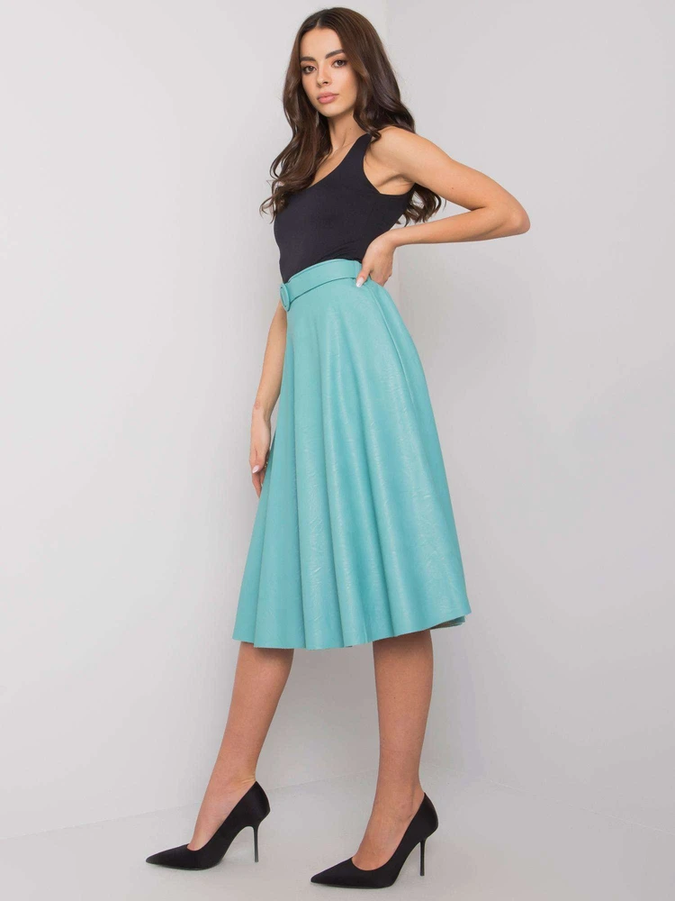 Spódnica-DHJ-SD-1997.06P-turquoise