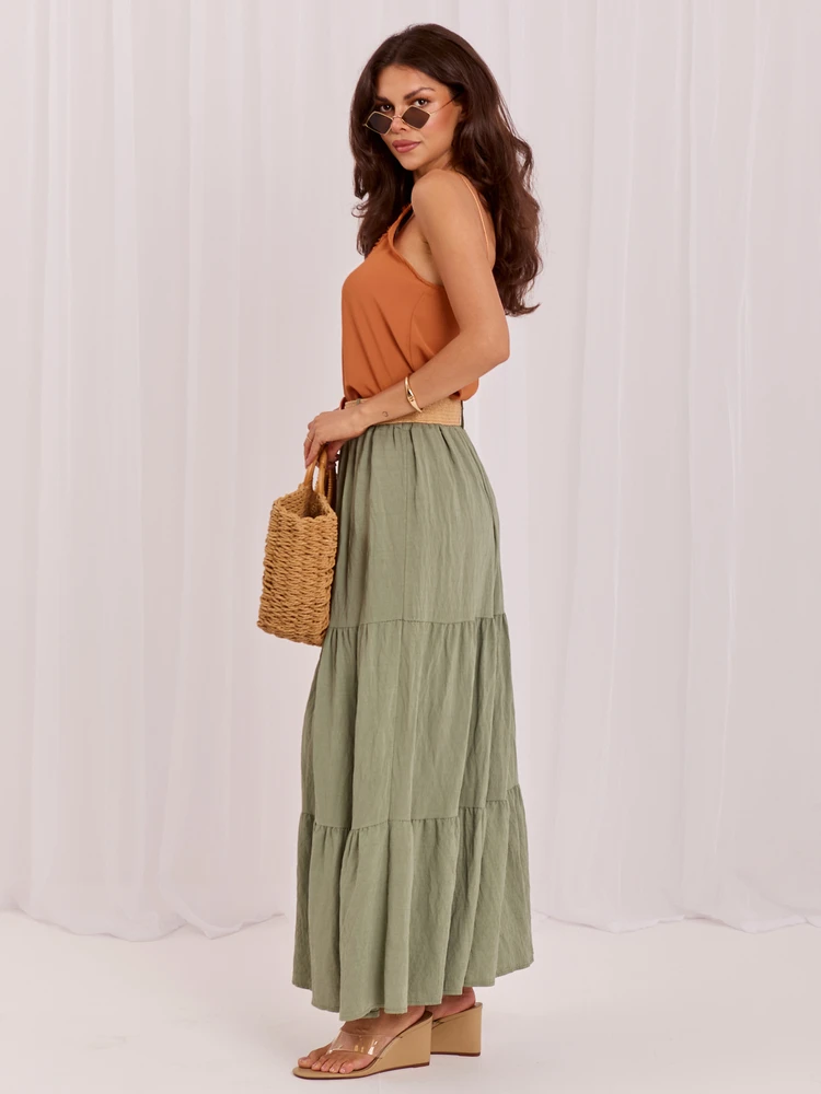 Spódnica-MO-SD-25013.27-khaki