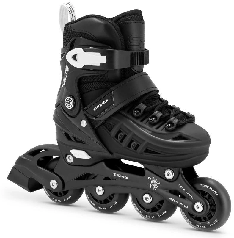 Pačiūžos - riedučiai Spokey 4ONE 944648, juodi, 39-42