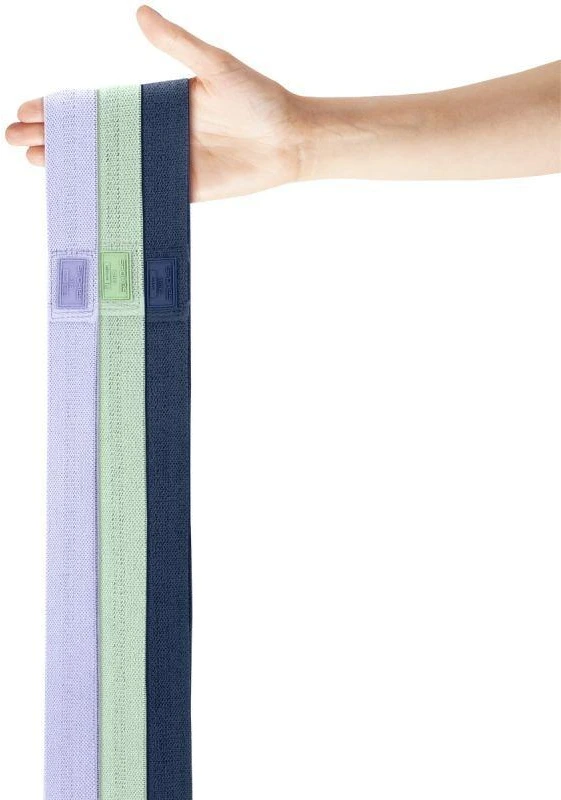 Trijų skirtingo pasipriešinimo lygio juostų rinkinys Spokey COTI FLEX SET