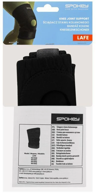Spokey Lafe H SPK-941940 kelio sąnario stabilizatorius