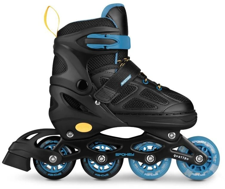 „Spokey Quattro” riedučiai 4IN1 SPK-943434, 38-41 dydžio, BK/DBL