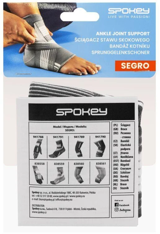 Spokey Sedro Pro SPK-941791 Kulkšnis Įtvaras