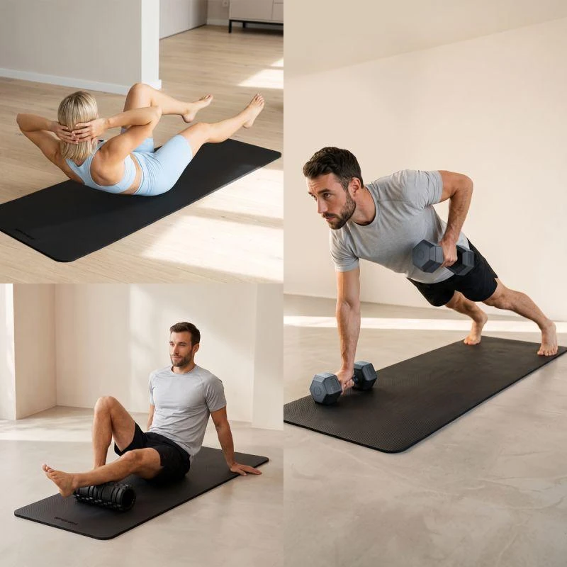 Gimnastikos kilimėlis 183 x 61 x 1,5 cm Spokey SOFTMAT