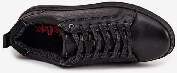 Sportbačiai juodi odiniai Lee Cooper