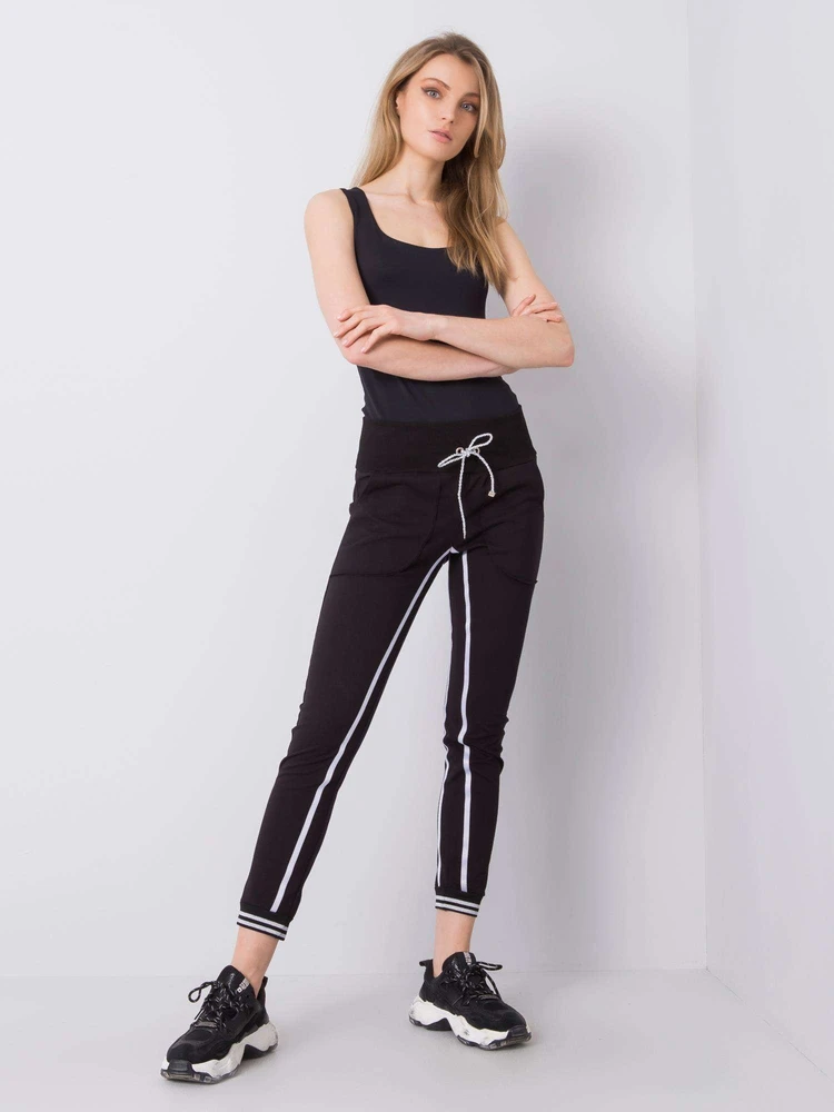 Sportinės kelnės-CHA-DR-0418.11-juodos