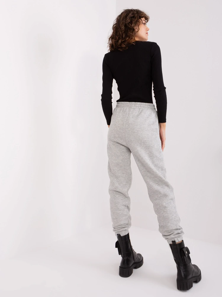 Sportinės kelnės - D10047O62214B2 - šviesiai pilkos
