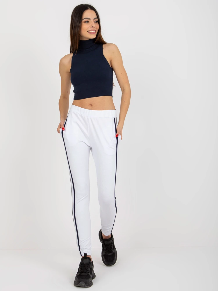 Sportinės kelnės-LO-DR-LK-238.09-baltos