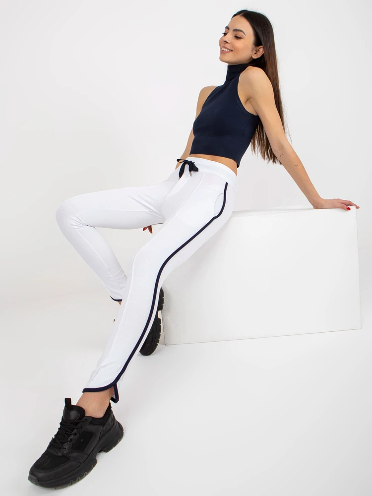 Sportinės kelnės-LO-DR-LK-239.43P-baltos