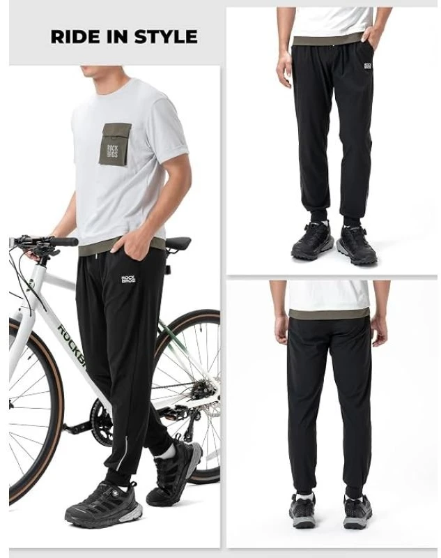 Sportinės kelnės Rockbros, juodos, M