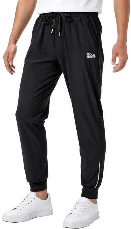 Sportinės kelnės Rockbros, juodos, XL