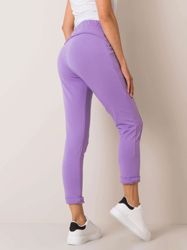 Sportinės kelnės-RV-DR-3589.06X-violetinė