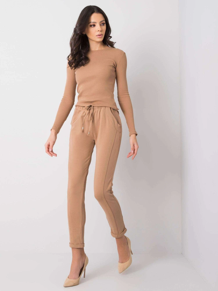 Sportinės kelnės-RV-DR-3589.07X-camel