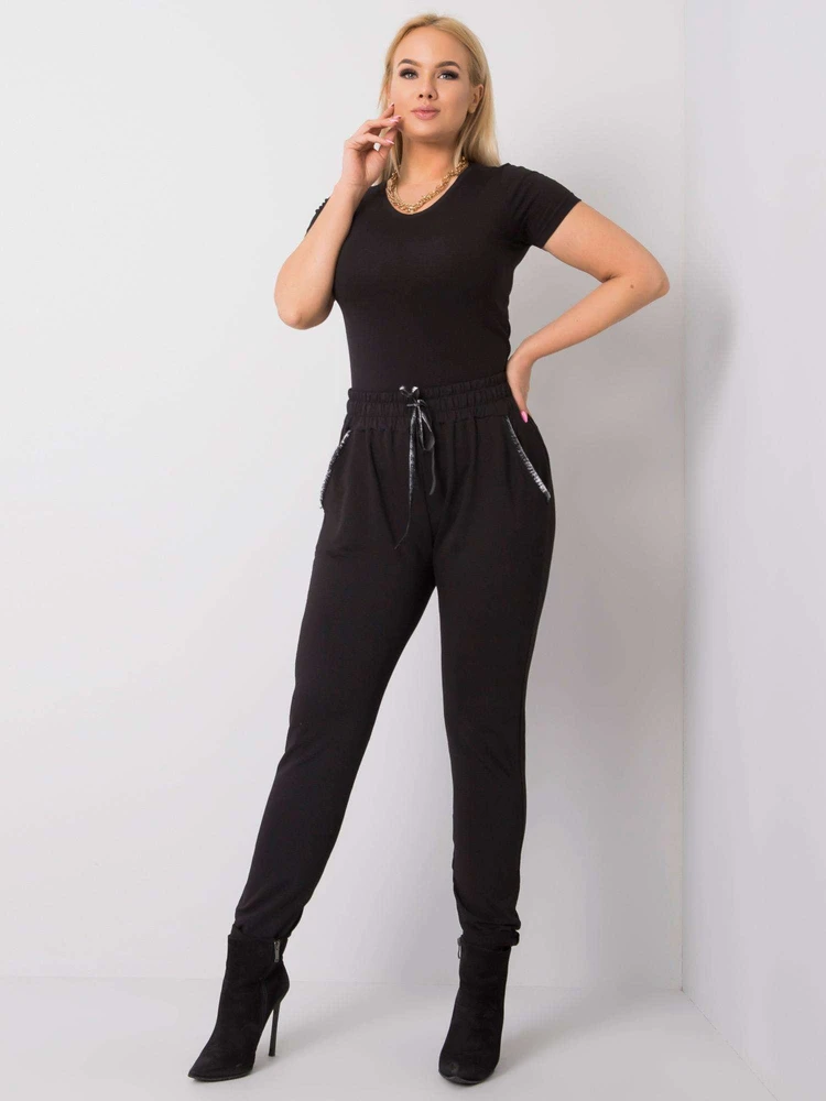 Sportinės kelnės-RV-DR-4765.52-juoda