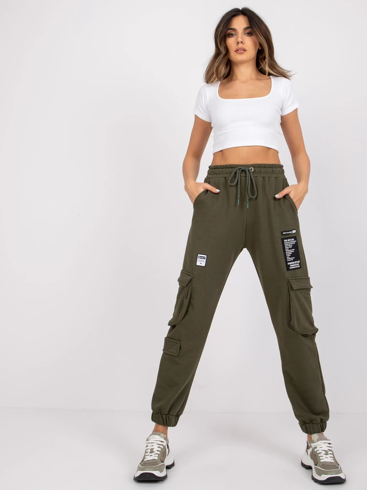 Sportinės kelnės-RV-DR-7461.03-khaki