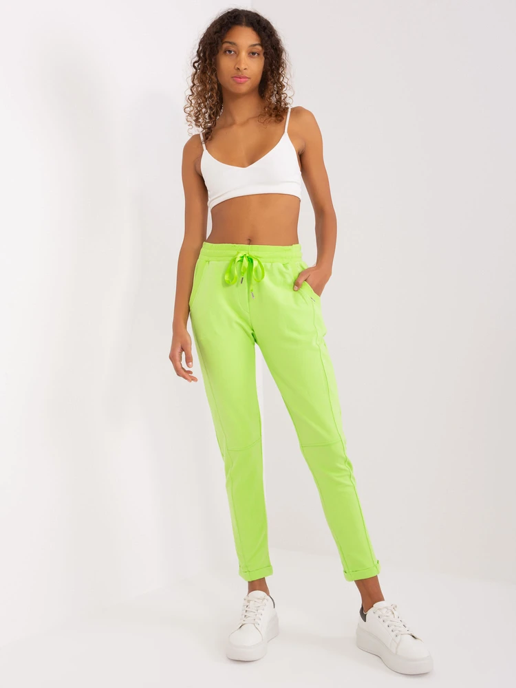 Sportinės kelnės-RV-DR-7517.22-lime