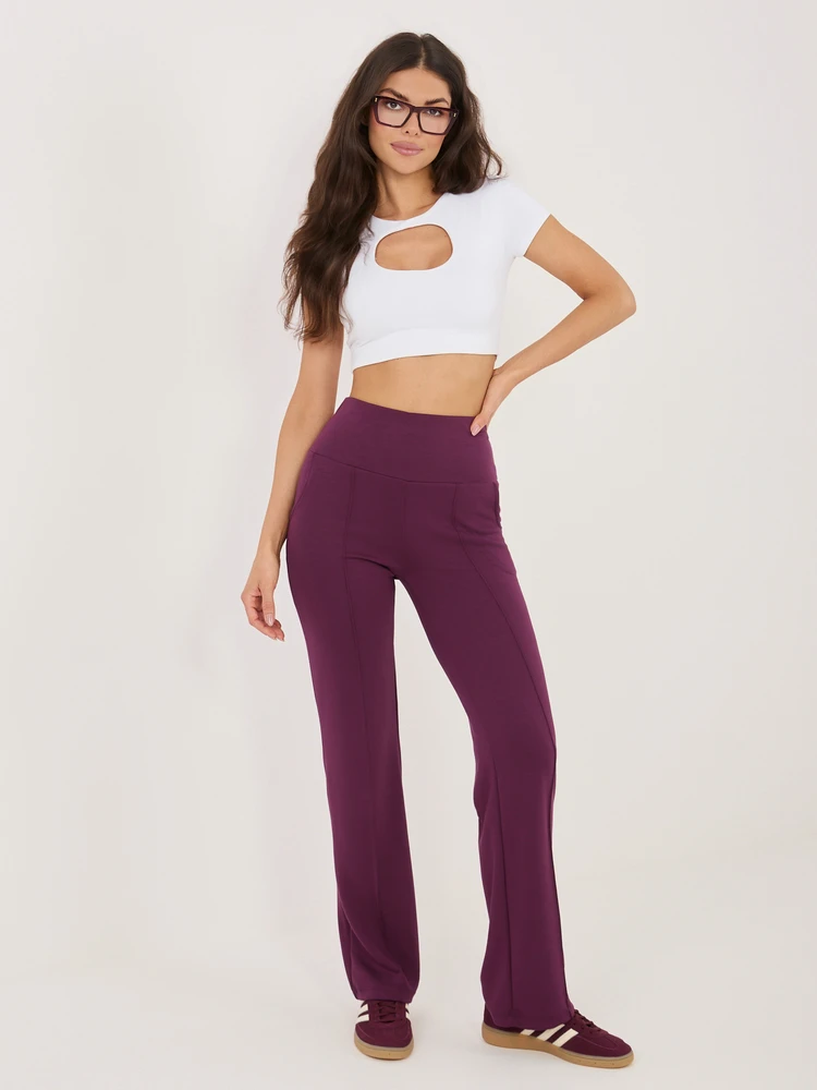 Sportinės kelnės-RV-DR-A1289.01-ciemny violetinė