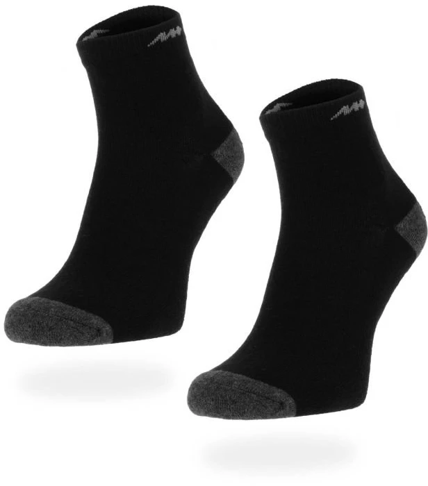 Sportinės kojinės su pastorintu padu Monotox Basics, 2 poros, juodos